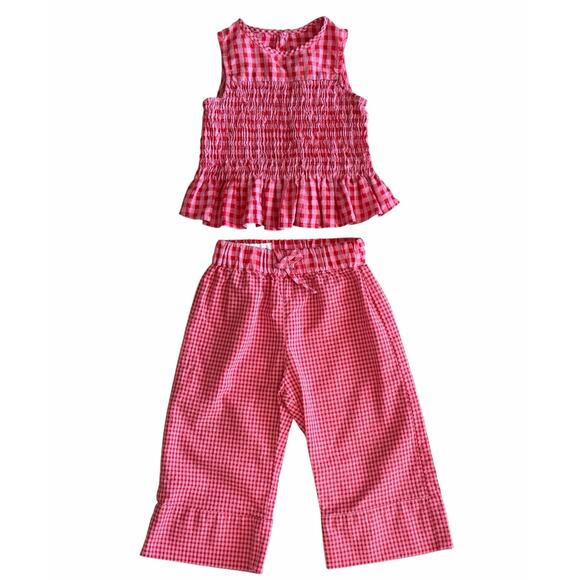 Zara Other - ZARA Girls Red and Pink Outfit Size 2